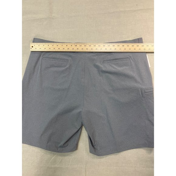 NWT Big Man Roundtree & Yorke Performance Grey Shorts 48 Waist - Picture 6 of 7